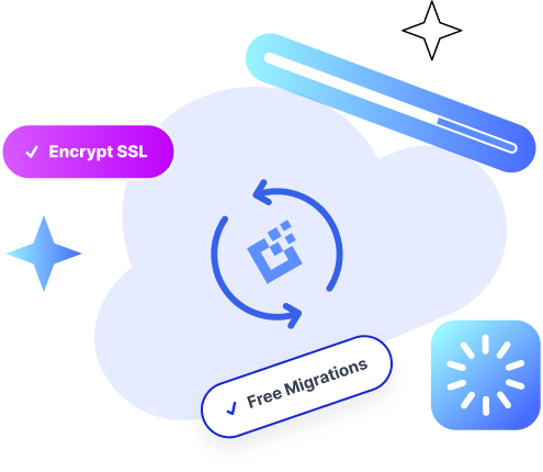 Free website migration and SSL certificates included